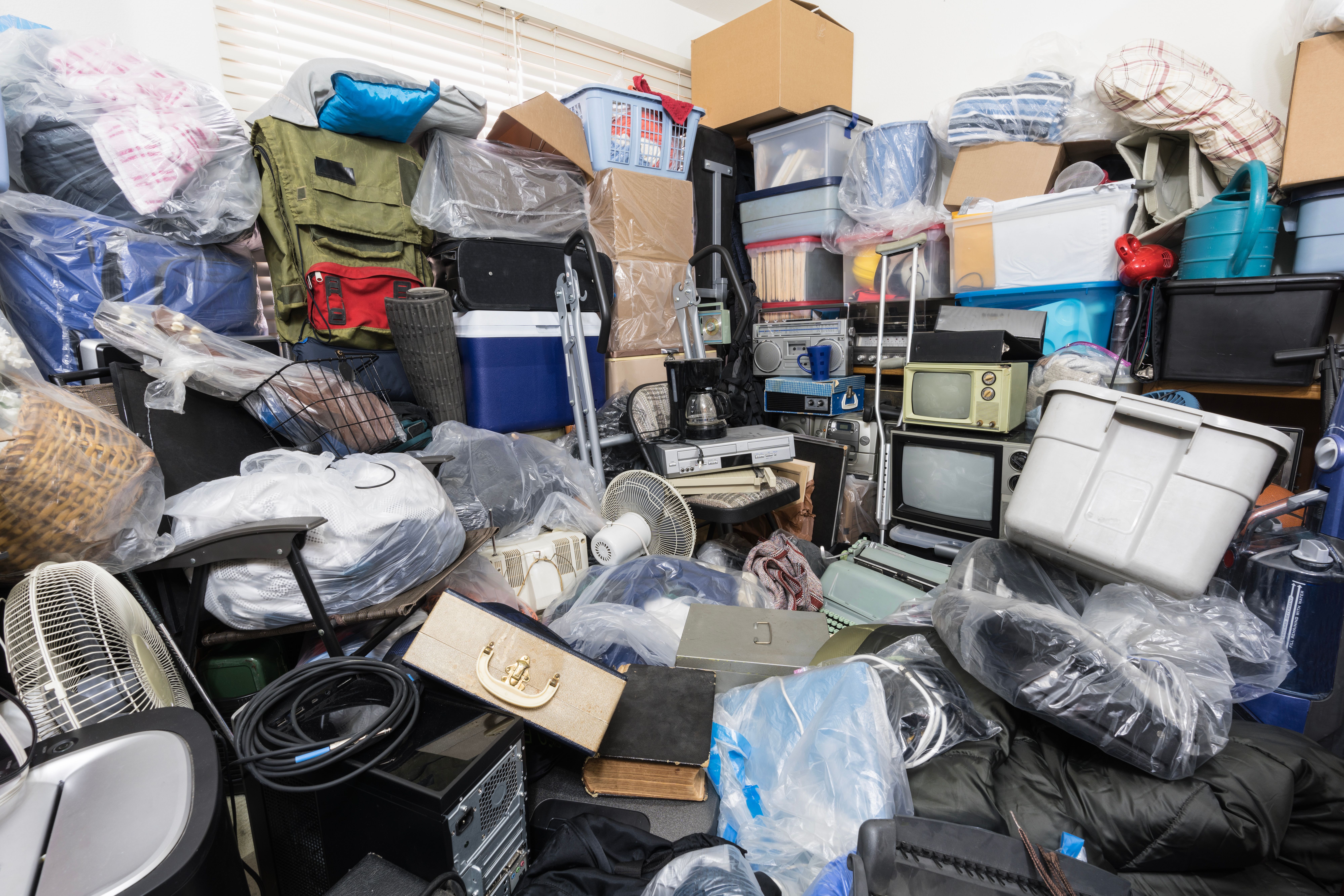 image of a messy room